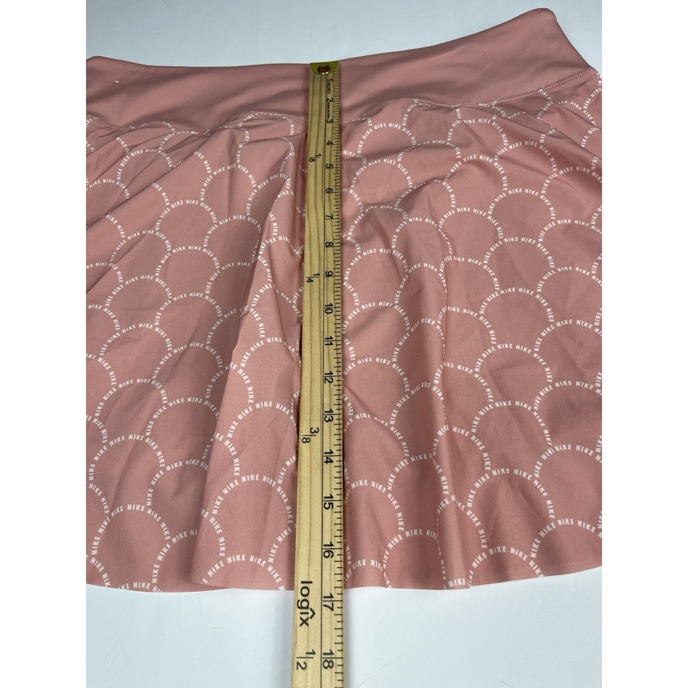 Nike Dri-FIT Advantage Women's Short Tennis Skirt (PINK/CORAL) Sz‎ XL - Picture 7 of 8